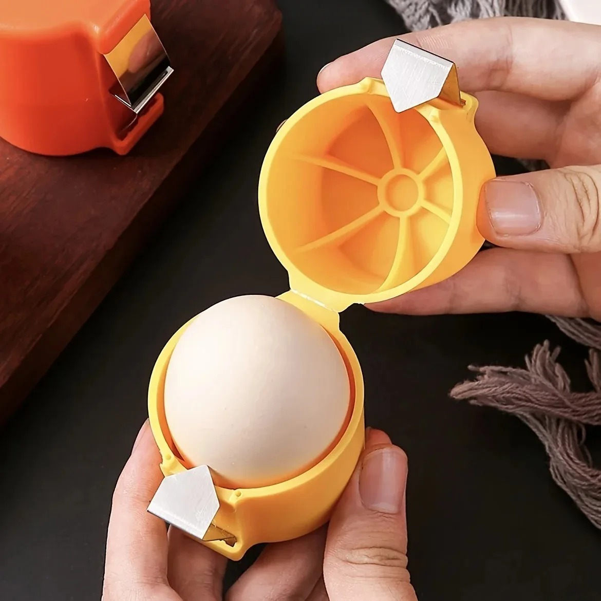 Egg Separator Tool - Separador e Descascador de Ovos -