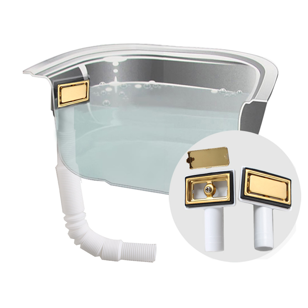 Kitchen Gadgets Gold - Talea-Square Overflow Cabeça para Pia de