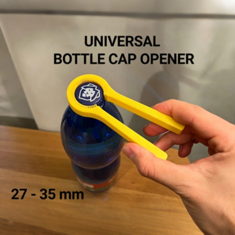 Kitchen Helper Gadgets - Abridor de Garrafas e Tampas Serrilhado,