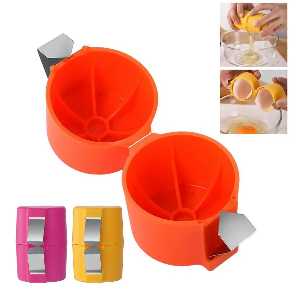 Abridor de casca de ovo batedo - Egg Separator Tool avaliação e preço