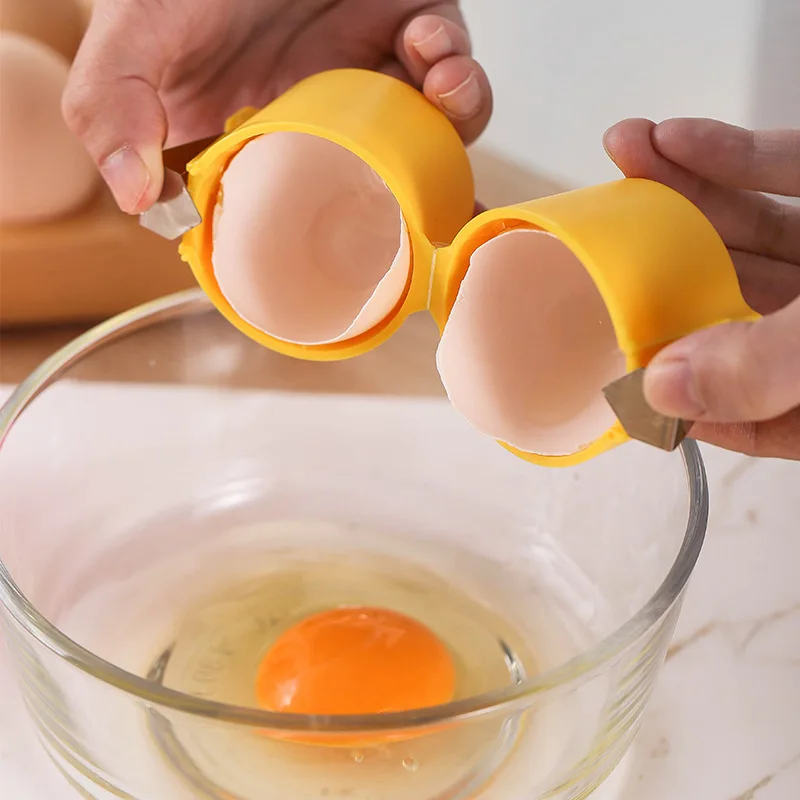 Abridor de casca de ovo batedo - Egg Separator Tool avaliação e preço