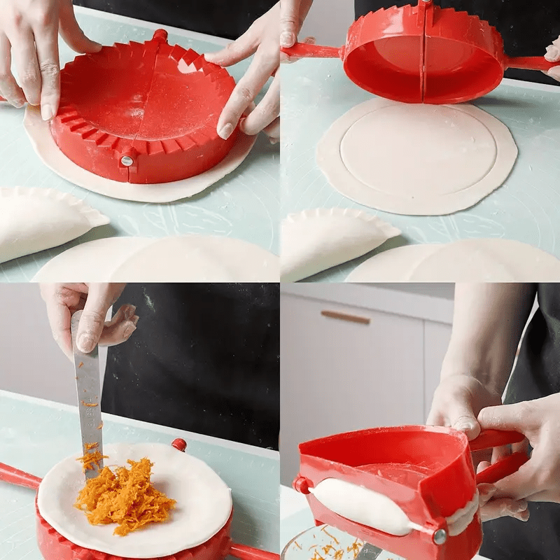 Conjunto de 3 Moldes de Plásti - Kitchen Gadgets Dumpling Maker avaliação e preço