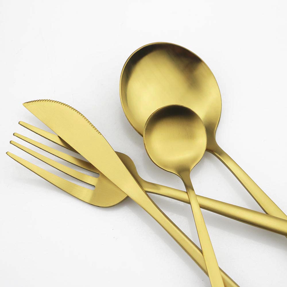 Colher de chá de aço inoxidáve - Kitchen Gadgets Gold avaliação e preço