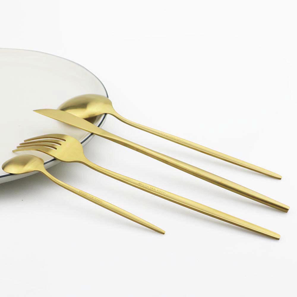 Colher de chá de aço inoxidáve - Kitchen Gadgets Gold avaliação e preço