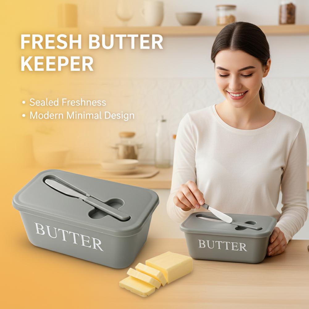 Manteigueira de PP com Tampa e - Kitchen Gadgets Organizer avaliação e preço